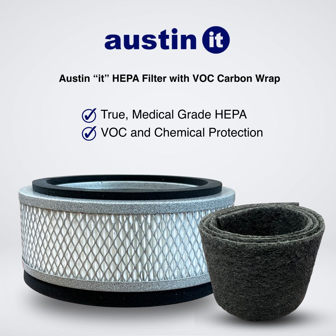 Austin Air "it" HEPA filter with VOC carbon wrap