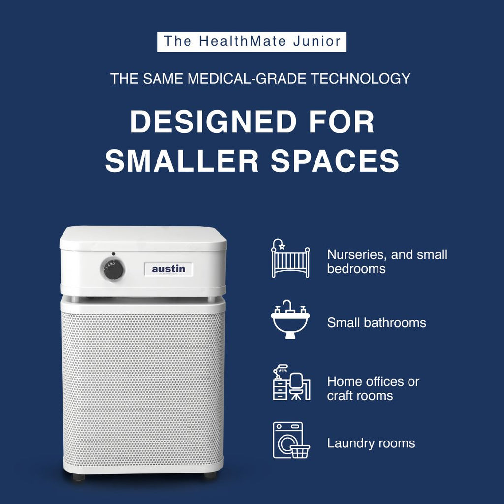 Austin Air HealthMate Junior Designed for Smaller Spaces