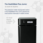 Austin Air HealthMate Plus Junior for Small Spaces and Wildfire Smoke