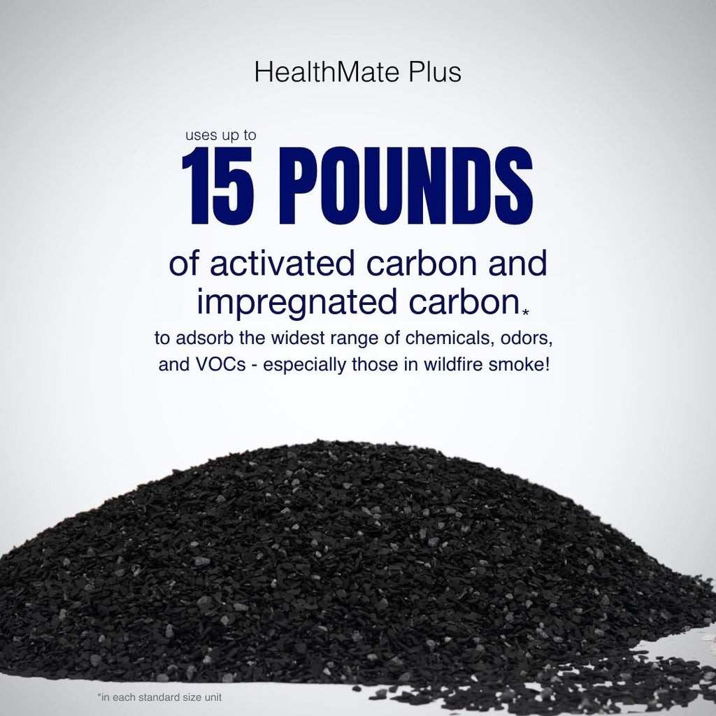 Austin Air HealthMate Plus 15 Pounds of Activated and Impregnated Carbon