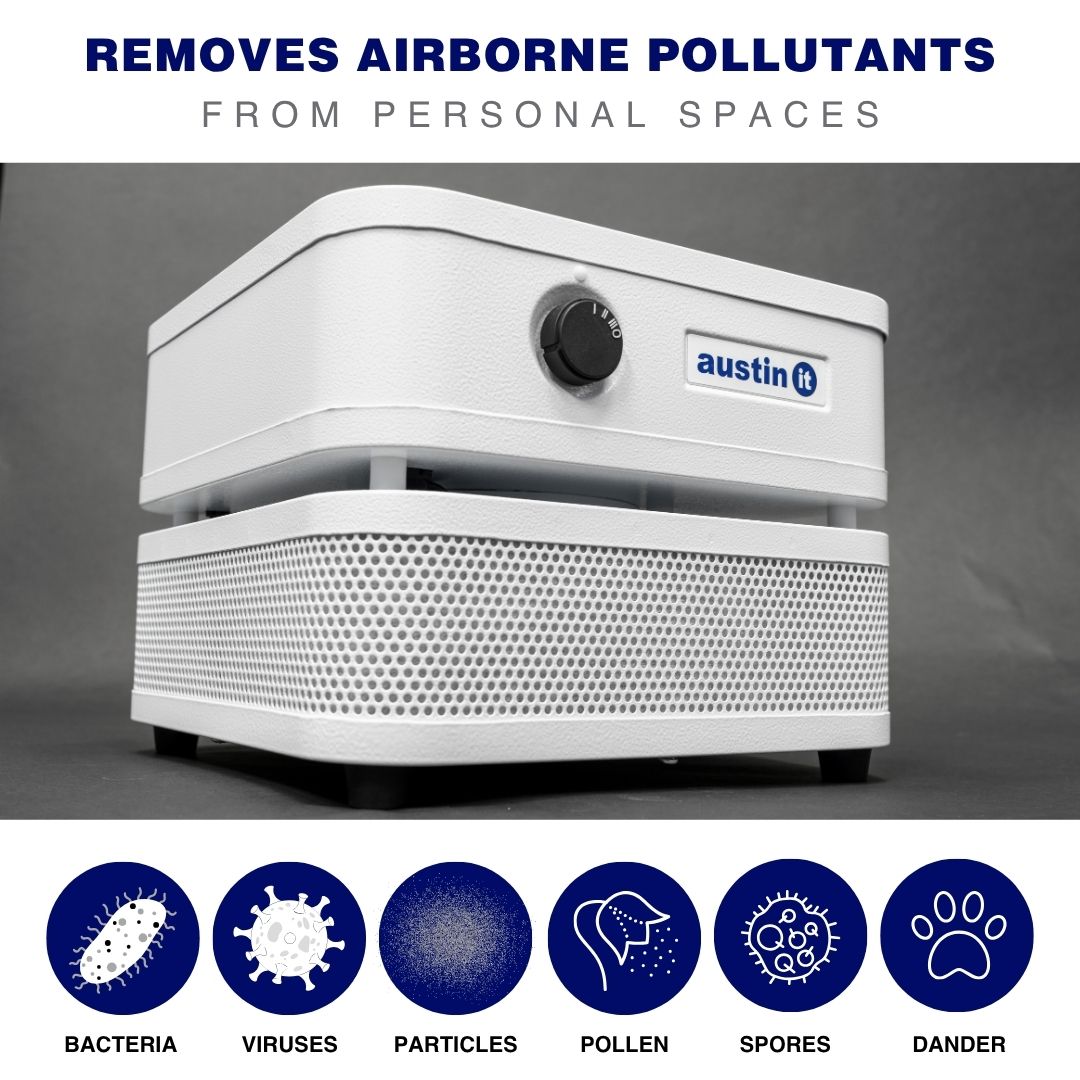 Austin Air It HEPA Removes Airborne Pollutants